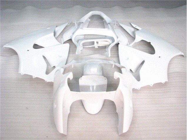 Billige Glänzend Weiß ZX6R 2000-2002 Motorrad Verkleidungen Billige Glänzend Weiß ZX6R 2000-2002 Motorrad Verkleidungen
