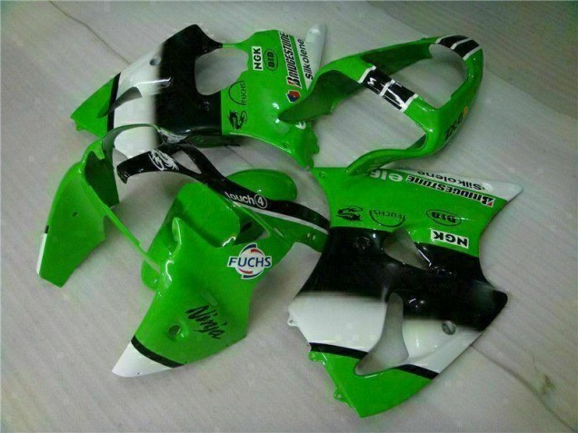 Billige Grün Schwarz ZX6R 2000-2002 Motor Verkleidungen