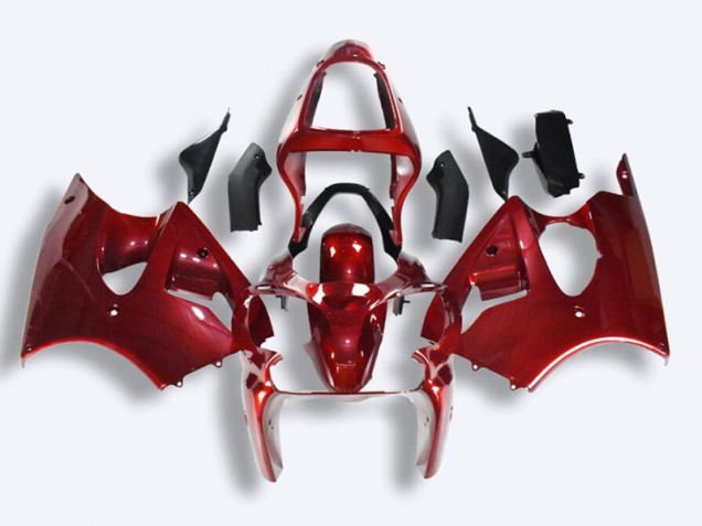 Billige Rot ZX6R 2000-2002 Motorrad Verkleidung Billige Rot ZX6R 2000-2002 Motorrad Verkleidung