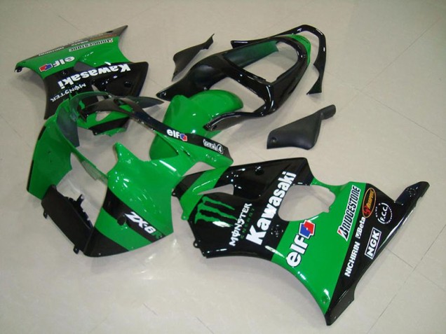 Billige Grünes Monster ZX6R 2000-2002 Motorrad Verkleidungen Billige Grünes Monster ZX6R 2000-2002 Motorrad Verkleidungen