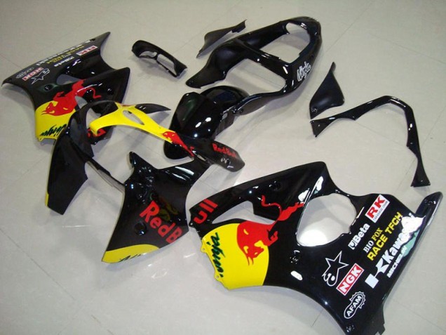 Billige Rot Bull ZX6R 2000-2002 Motorrad Verkleidungen