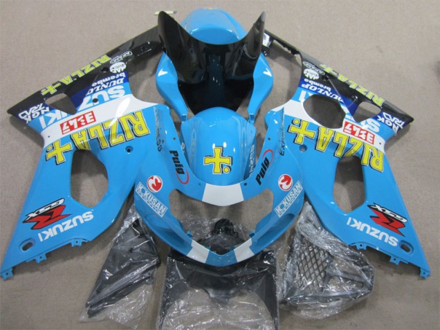 Billige Blau Rizla GSXR 1000 K1 2000-2002 Motorrad Verkleidungen Billige Blau Rizla GSXR 1000 K1 2000-2002 Motorrad Verkleidungen
