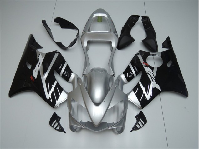 Billige Silber Schwarz CBR 600 F4i 2001-2003 Motorrad Verkleidungen
