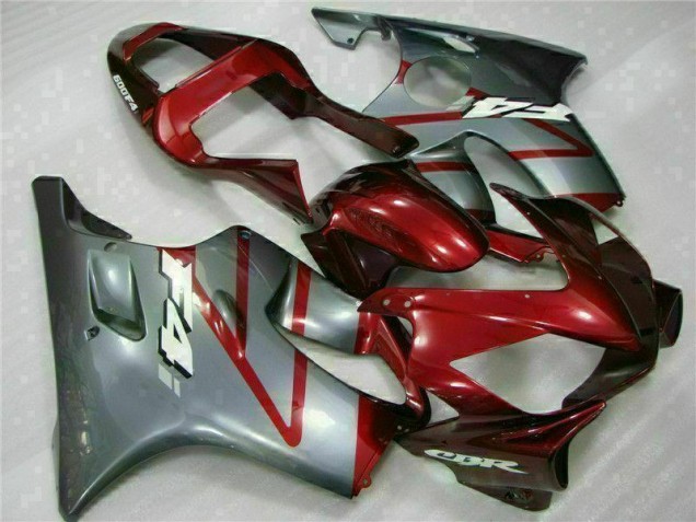Billige Rot Silber CBR 600 F4i 2001-2003 Motorrad Verkleidungen