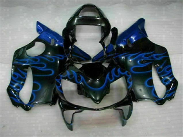 Billige Blau Flammen CBR 600 F4i 2001-2003 Motorrad Verkleidungen