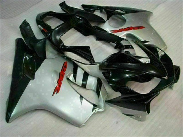 Billige Schwarz Silber CBR 600 F4i 2001-2003 Motorrad Verkleidung