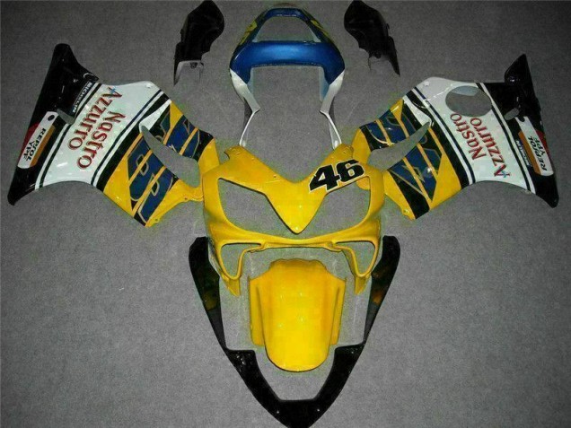 Billige Gelb Weiß CBR 600 F4i 2001-2003 Motorrad Verkleidungen