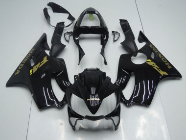 Billige Schwarz Gold CBR 600 F4i 2001-2003 Motorrad Verkleidungen