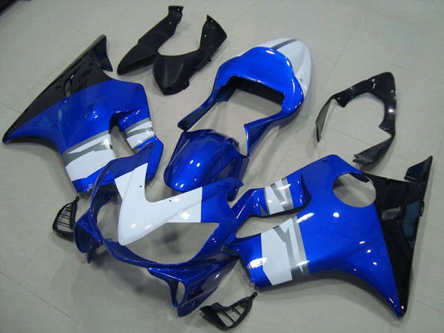 Billige Weiß Blau Schwarz CBR 600 F4i 2001-2003 Motorrad Verkleidungen