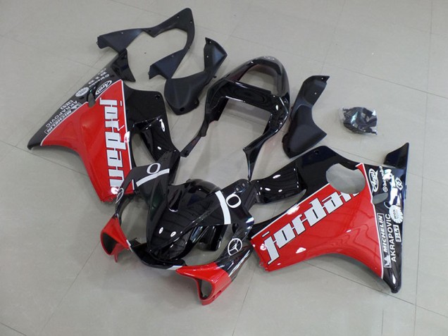 Billige Rot Jordan CBR 600 F4i 2001-2003 Motorrad Verkleidungen