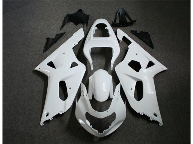 Billige Weiß GSXR 600 / 750 K1 K2 K3 2001-2003 Motorrad Verkleidungen Billige Weiß GSXR 600 / 750 K1 K2 K3 2001-2003 Motorrad Verkleidungen