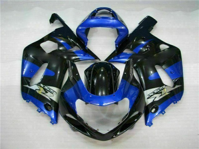 Billige Blau Schwarz GSXR 600 / 750 K1 K2 K3 2001-2003 Motorrad Verkleidung Billige Blau Schwarz GSXR 600 / 750 K1 K2 K3 2001-2003 Motorrad Verkleidung