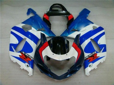 Billige Blau GSXR 600 / 750 K1 K2 K3 2001-2003 Motorrad Vollverkleidung