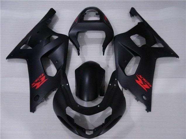 Billige Schwarz GSXR 600 / 750 K1 K2 K3 2001-2003 Motorrad Vollverkleidung Billige Schwarz GSXR 600 / 750 K1 K2 K3 2001-2003 Motorrad Vollverkleidung