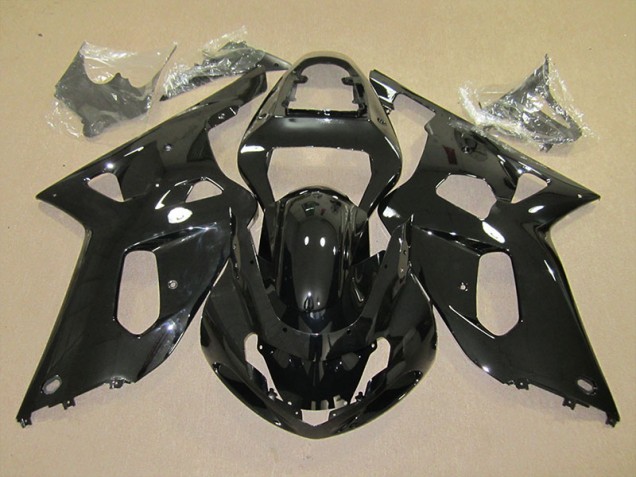Billige Schwarz GSXR 600 K1 K2 K3 2001-2003 Motorrad Verkleidungen Billige Schwarz GSXR 600 K1 K2 K3 2001-2003 Motorrad Verkleidungen