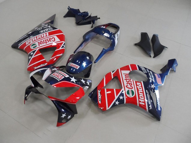 Billige Dunkel blau Star CBR 900 RR 954 2002-2003 Motorrad Verkleidungen