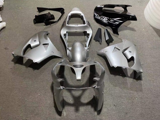 Billige Silber Glänzend Schwarz ZX9R 2002-2003 Motorrad Verkleidungen Billige Silber Glänzend Schwarz ZX9R 2002-2003 Motorrad Verkleidungen