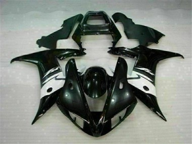 Billige Schwarz R1 2002-2003 Motorrad Vollverkleidung