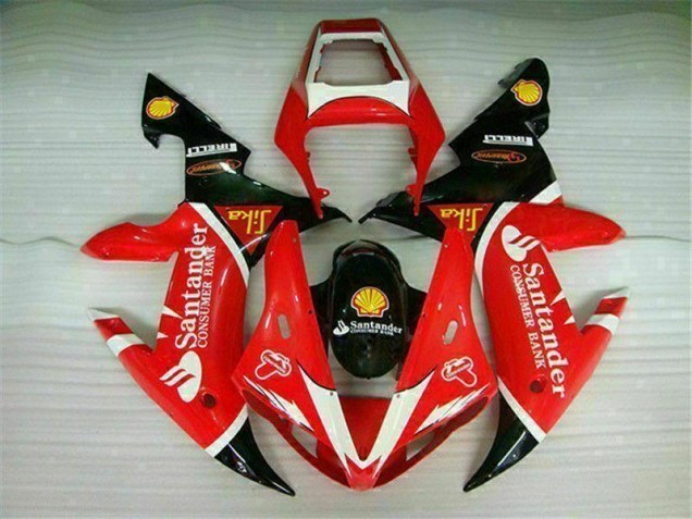 Billige Rot R1 2002-2003 Motorrad Vollverkleidung