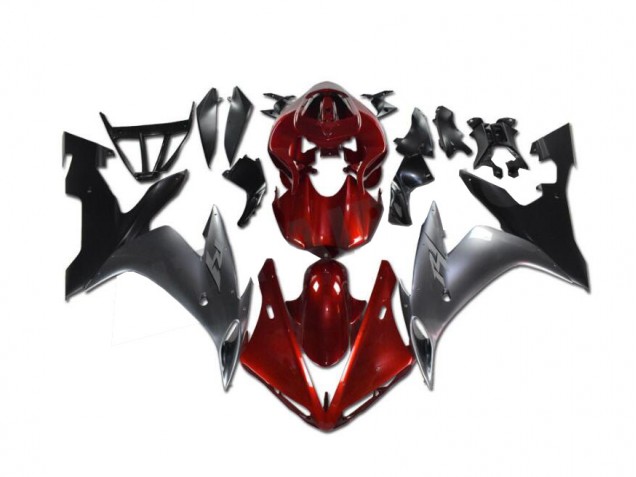 Billige Rot Grau Schwarz R1 2002-2003 Motorrad Verkleidungen