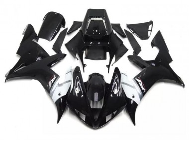 Billige Schwarz Weiß R1 2002-2003 Motorrad Verkleidungen