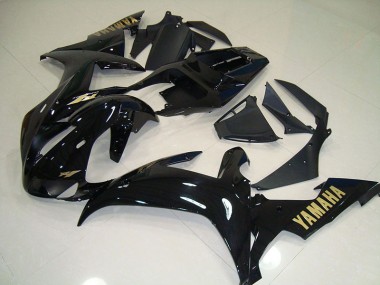 Billige Schwarz Gold R1 2002-2003 Motorrad Verkleidungen