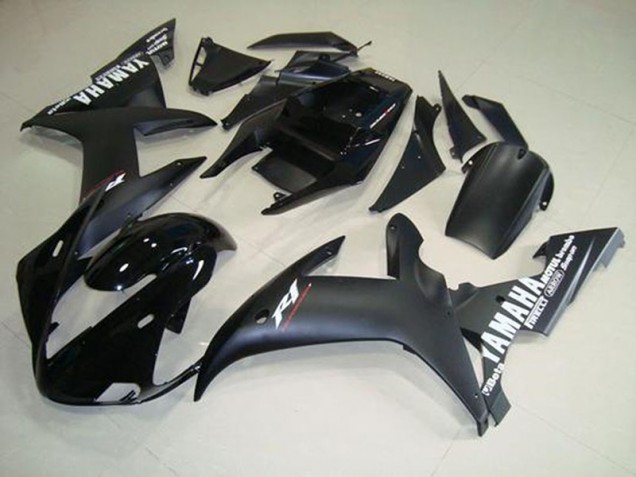 Billige Matt SchwarzWeiß R1 2002-2003 Motorrad Verkleidungen