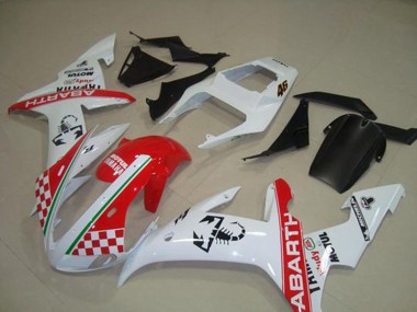 Billige Rot Weiß Flag R1 2002-2003 Motorrad Verkleidungen