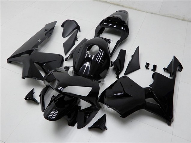 Billige Glänzend Schwarz CBR 600 RR 2003-2004 Motorrad Verkleidung