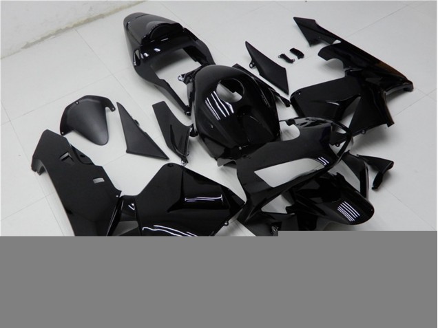 Billige Glänzend Schwarz CBR 600 RR 2003-2004 Motorrad Verkleidung