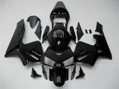 Billige Glänzend Schwarz CBR 600 RR 2003-2004 Motorrad Verkleidung