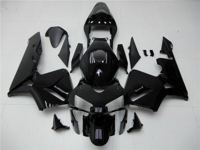 Billige Glänzend Schwarz CBR 600 RR 2003-2004 Motorrad Verkleidung