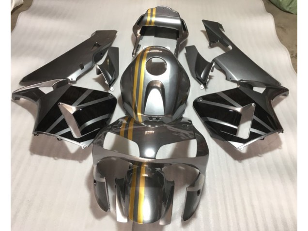 Billige Silber Gold Schwarz CBR 600 RR 2003-2004 Motorrad Verkleidungen