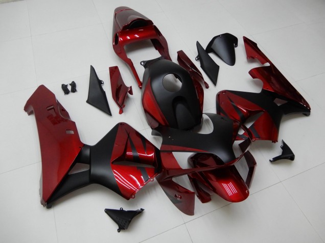 Billige Rot Schwarz CBR 600 RR 2003-2004 Motorrad Verkleidungen