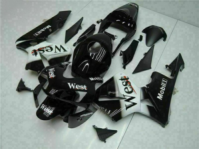Billige Schwarz West CBR 600 RR 2003-2004 Motorrad Verkleidungen