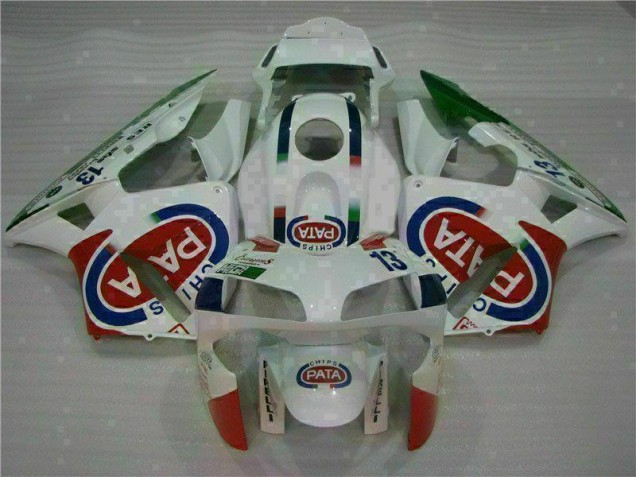 Billige Weiß CBR 600 RR 2003-2004 Motorrad Verkleidungen & Plastik