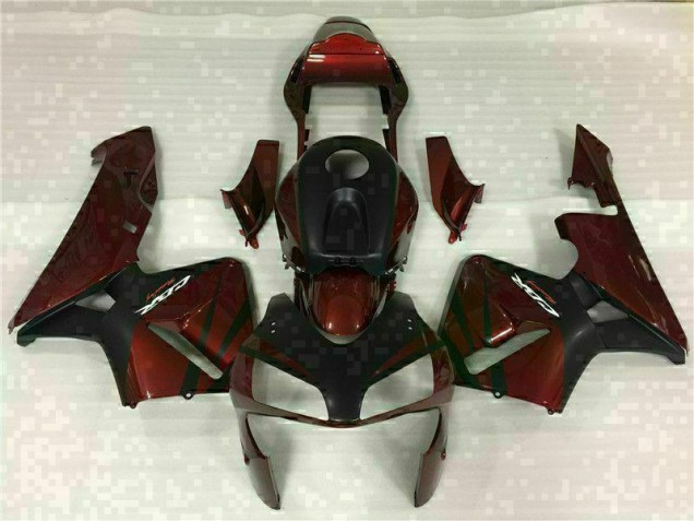 Billige Schwarz Rot CBR 600 RR 2003-2004 Motorrad Verkleidung