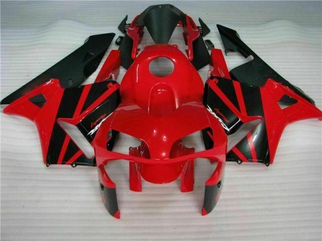 Billige Rot Schwarz CBR 600 RR 2003-2004 Motorrad Vollverkleidung