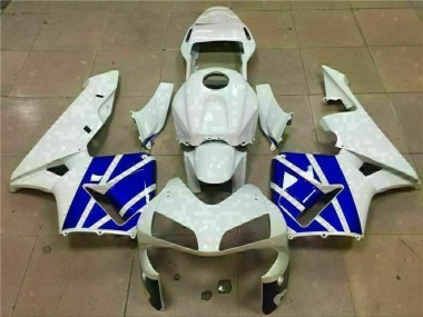 Billige Weiß Blau CBR 600 RR 2003-2004 Motorrad Verkleidung