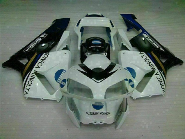 Billige Weiß CBR 600 RR 2003-2004 MotorradVerkleidungen Plastik Kits