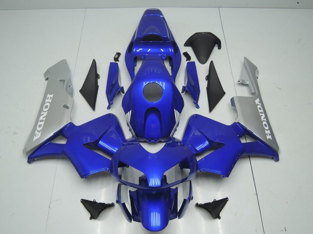 Billige Blau Silber CBR 600 RR 2003-2004 Motorrad Verkleidungen