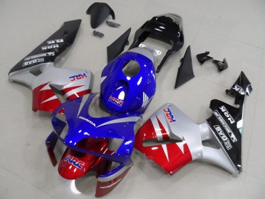 Billige Rot Silber Blau CBR 600 RR 2003-2004 Motorrad Verkleidungen