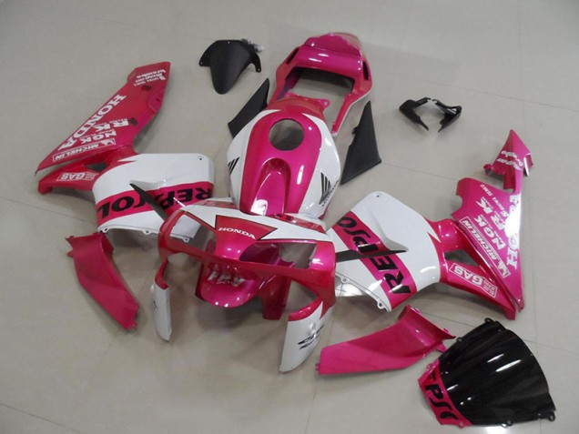 Billige Rosa Repsol CBR 600 RR 2003-2004 Motorrad Verkleidungen
