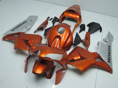 Billige Orange Silber CBR 600 RR 2003-2004 Motorrad Verkleidungen