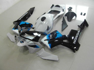 Billige Weiß Schwarz Blau CBR 600 RR 2003-2004 Motorrad Verkleidung