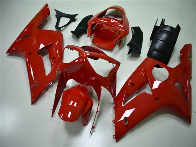 Billige Rot ZX6R 2003-2004 Motorrad Verkleidungen Billige Rot ZX6R 2003-2004 Motorrad Verkleidungen