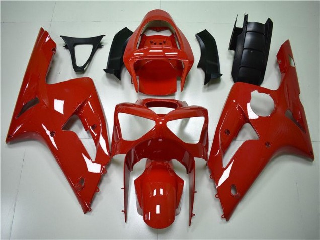 Billige Rot ZX6R 2003-2004 Motorrad Verkleidungen Billige Rot ZX6R 2003-2004 Motorrad Verkleidungen