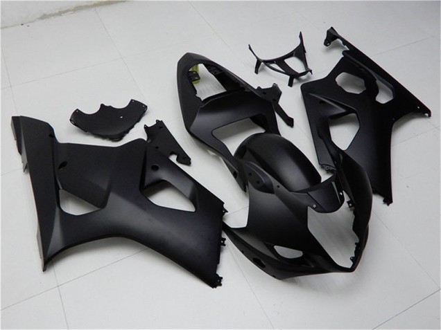 Billige Matt Schwarz GSXR 1000 K3 2003-2004 Motorrad Vollverkleidung Billige Matt Schwarz GSXR 1000 K3 2003-2004 Motorrad Vollverkleidung