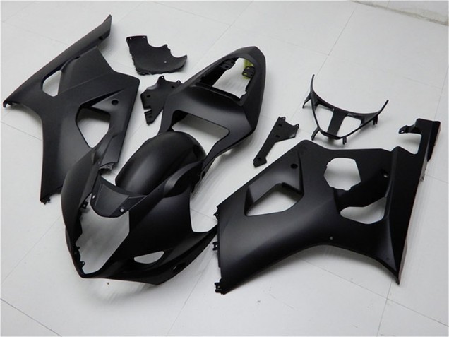 Billige Matt Schwarz GSXR 1000 K3 2003-2004 Motorrad Vollverkleidung Billige Matt Schwarz GSXR 1000 K3 2003-2004 Motorrad Vollverkleidung