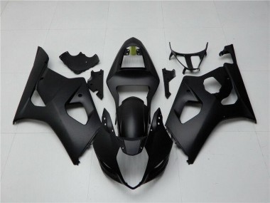 Billige Matt Schwarz GSXR 1000 K3 2003-2004 Motorrad Vollverkleidung